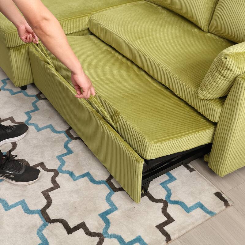 Modular Sectional Sofa L Shaped Modular Couch with Reversible Chaise