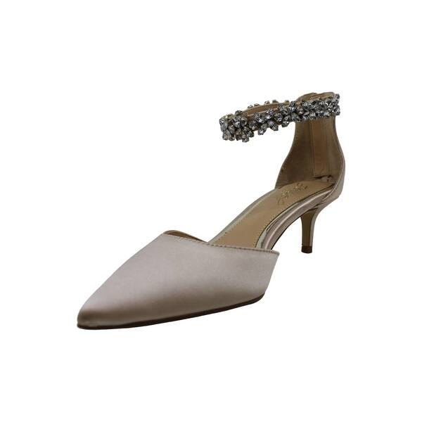 Badgley Mischka Womens Robles Pointed Toe Special Occasion Ankle Strap Sandals
