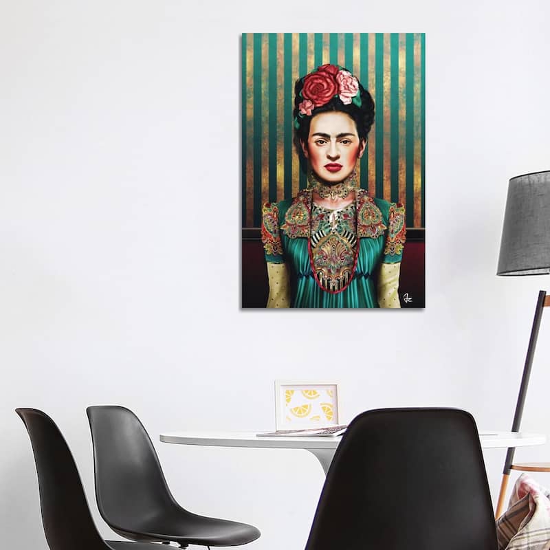 iCanvas "Frida" by Giulio Rossi Canvas Print - 40x26x1.5