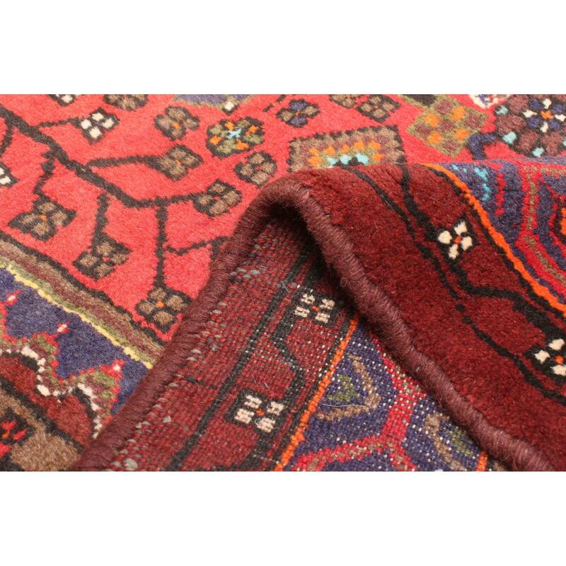 ECARPETGALLERY Hand-knotted Andelz Dark Navy Wool Rug - 4'1 x 6'10