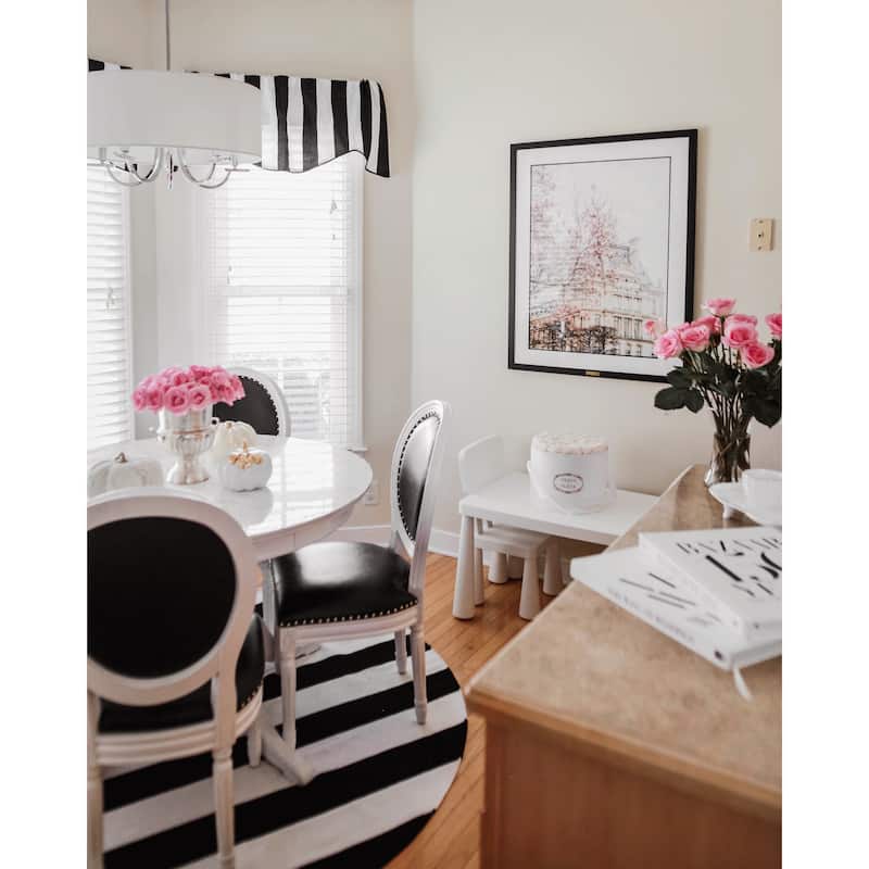 SAFAVIEH Rona Parisian Oval Dining Chair (Set of 2) - 20Wx20Dx39H