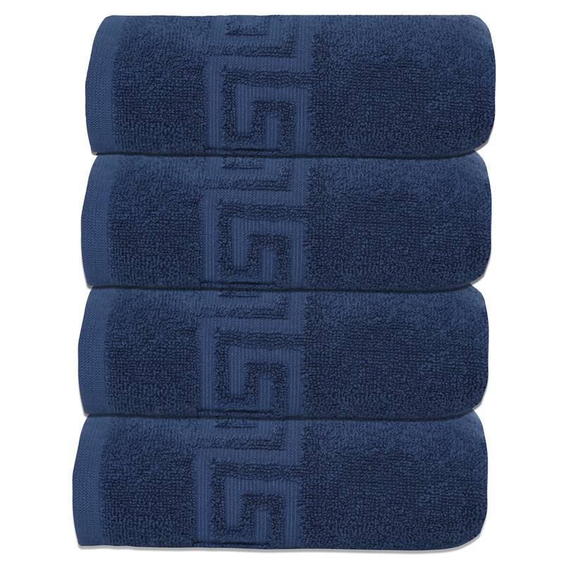 Ozan Premium Home Milos Collection Hand Towels, Set of 4 - 16-30 inch