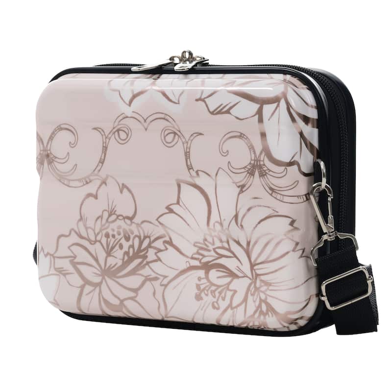 Luggage Sets New Model PC 5pcs, Hardside Lightweight Durable 20IN 24IN 28IN Suitcases with 8" 14" Cases with Lock Spinner Wheels