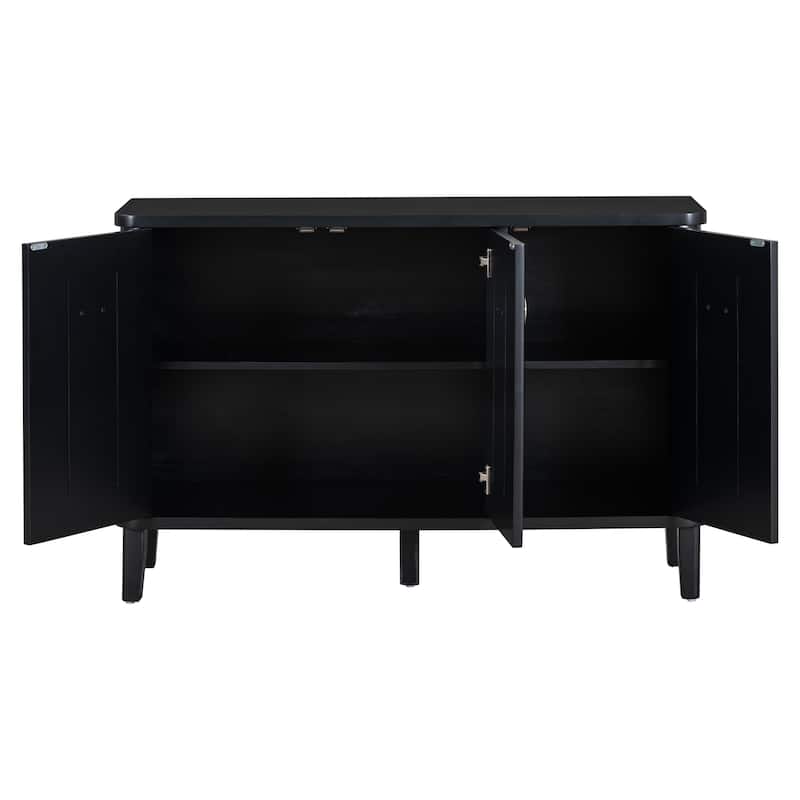 Stable and Sturdy Wood Cabinet