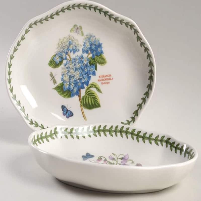 Botanic Garden Set of 2 Pickle Dishes - 8.5 in