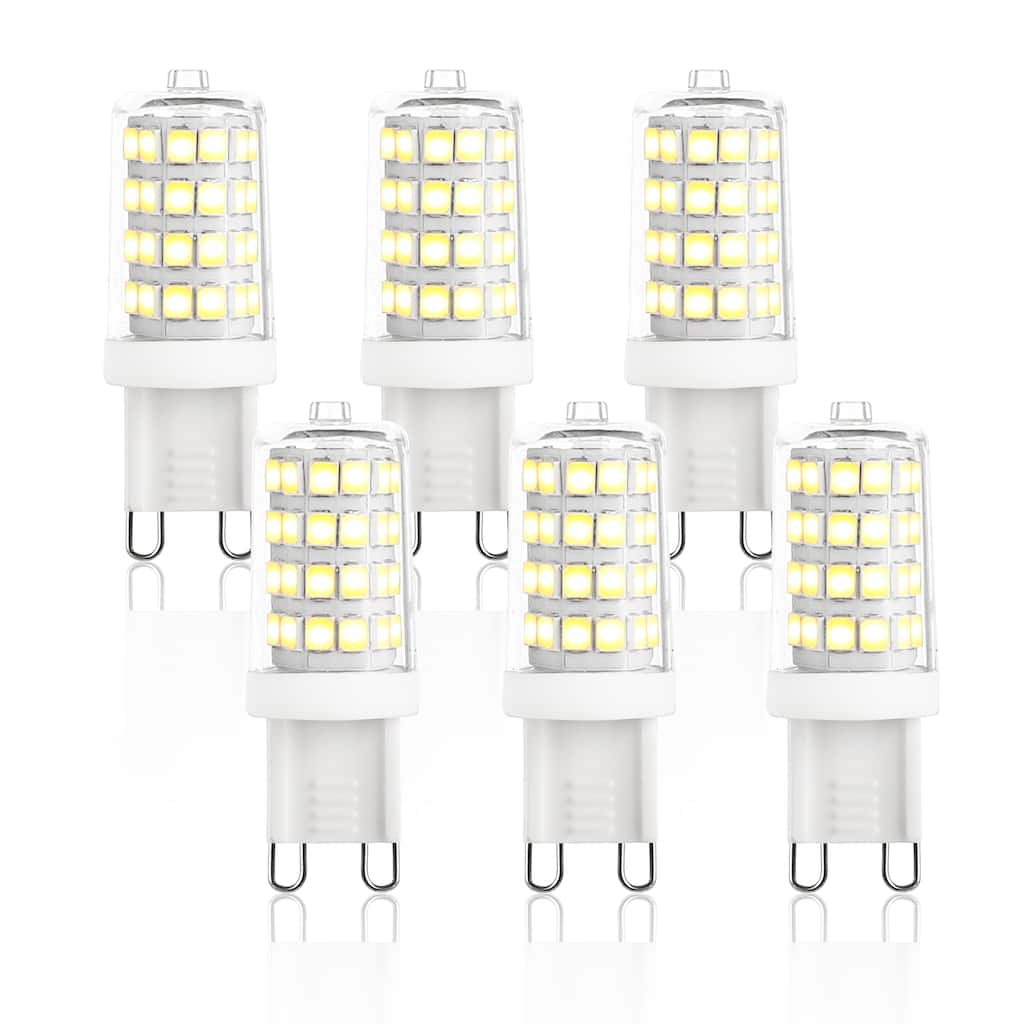 Light Society Set of 6 - Vita G9 30 Watt Equivalent 3 Watt LED Bulb - Clear