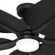 preview thumbnail 12 of 12, Hunter 52" Tropic View Outdoor Ceiling Fan with LED Light and Wall Control - Coastal - Damp-Rated!
