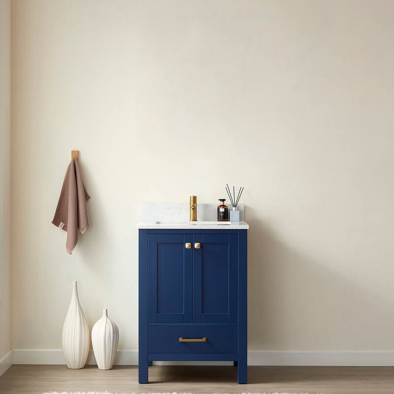 Miseno MV785024-NM Shannon 24" Free Standing Single Basin Vanity Set
