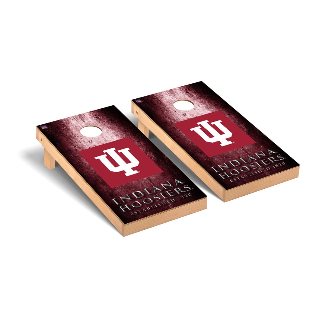 Indiana Hoosiers Museum Cornhole Board Set
