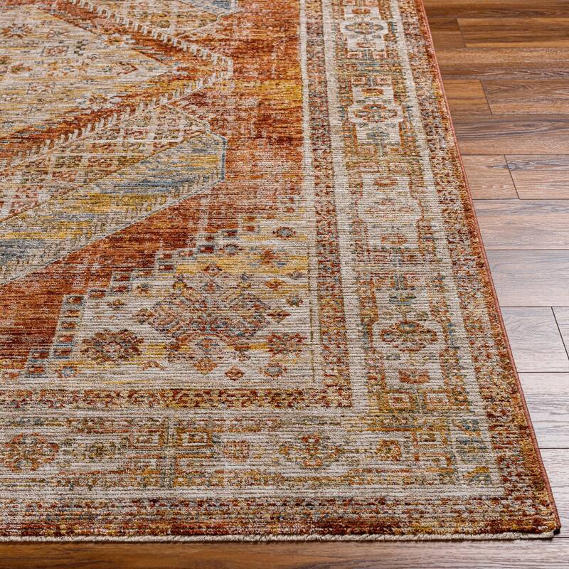 Livabliss Traditional Naila Medallion Area Rug