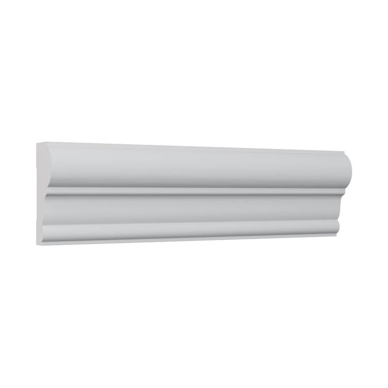 WM392 1-in D x 2-3/8-in W x 96-in L Americraft Solid Hardwood Stain Grade Chair Rail Moulding