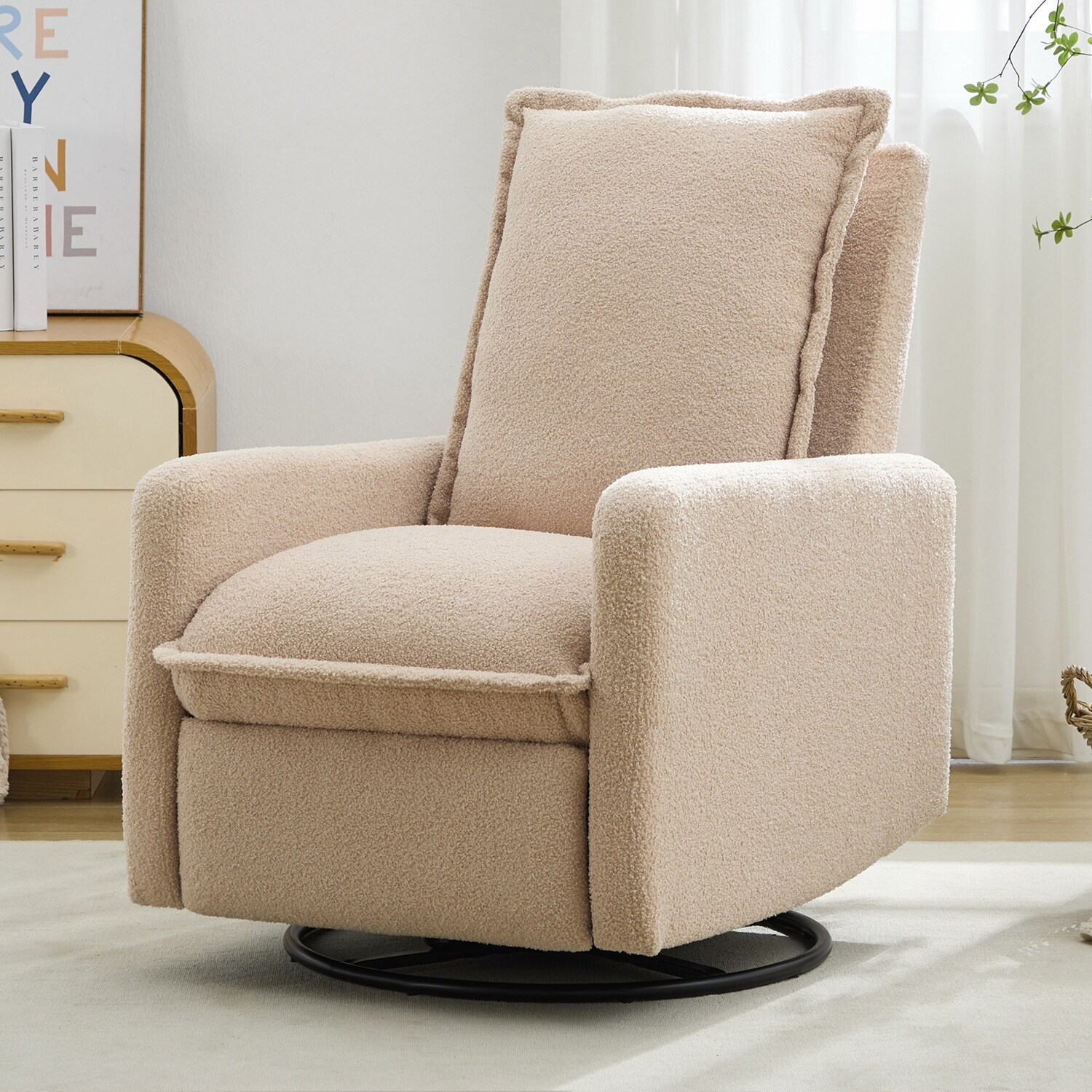 Swivel Rocker Recliner Chair, Glider Rocker Recliner