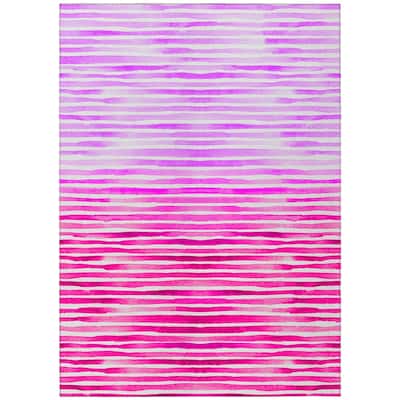 Indoor/ Outdoor Surfside Ombre Washable Rug New