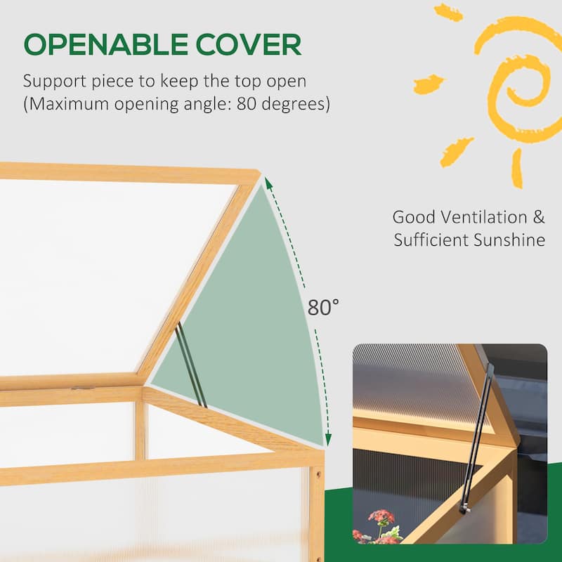 Lean To Green House Brown