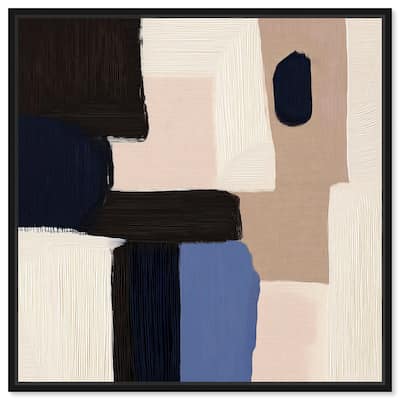 Blue Quietude II Canvas by Art Remedy