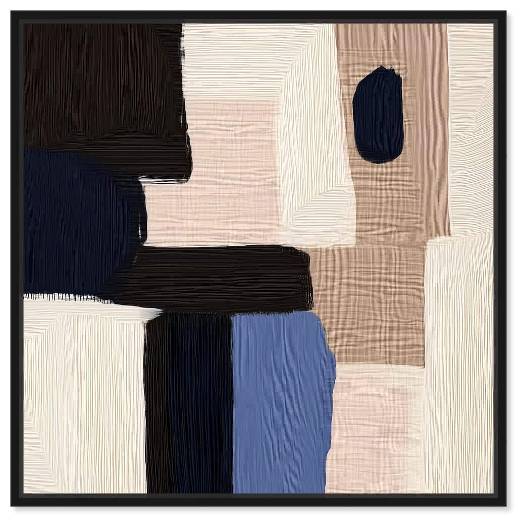 Blue Quietude II Canvas by Art Remedy