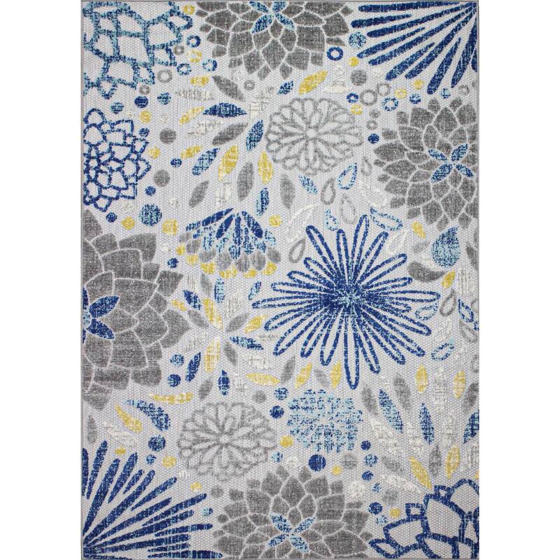 Bashian Gerson Iv/Blue Transitional Area Rug