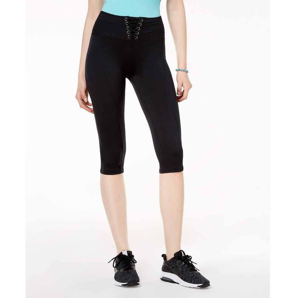 small girl in leggings