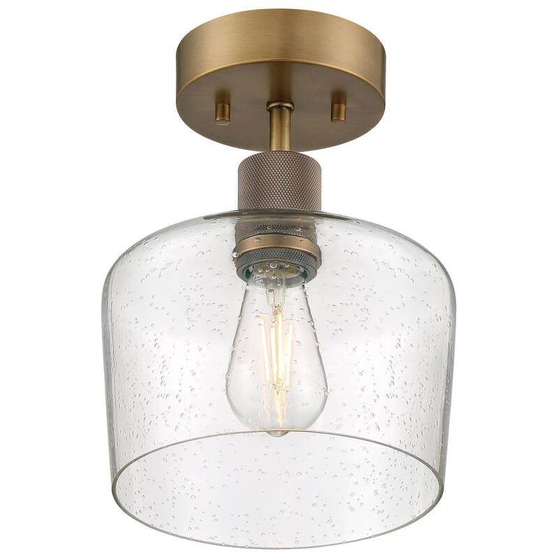 Port Nine Chardonnay LED Semi-Flush Light - Replaceable LED