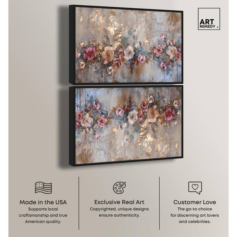 Mediterranean View Canvas by Art Remedy