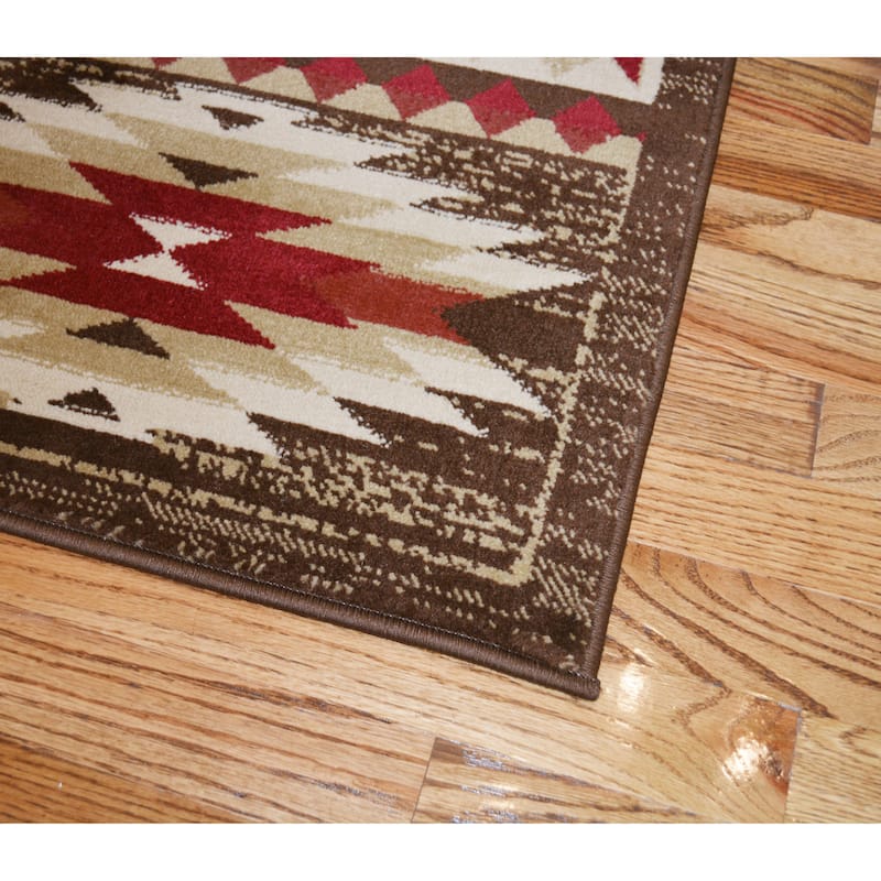 American Destination River Camp Southwest Area Rug