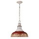 preview thumbnail 9 of 9, Golden Lighting Kinsley 14" Wide Pendant
