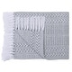 preview thumbnail 38 of 43, Handwoven Luxurious Cotton Sofa Couch Bed Throw Blankets All Season - Set of 2 (50''x60'')