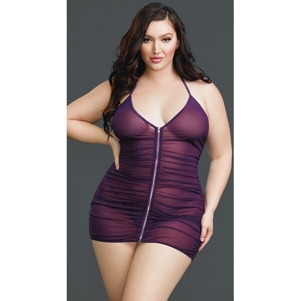 plus size plum