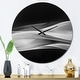 preview thumbnail 8 of 9, Designart 'Glittering Silver Pattern' Oversized Modern Wall CLock 29 in. wide x 29 in. high