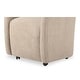 preview thumbnail 17 of 20, NADAAL STUDIOS Laken, Upholstered Rolling Dining Chair - 26 X 26 X 32.5