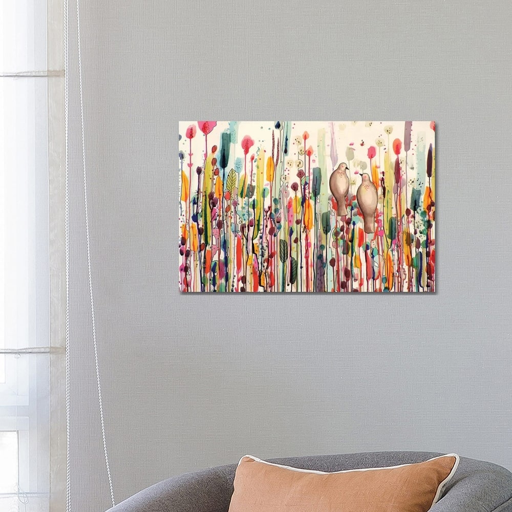 iCanvas "L'un Pour L'autre" by Sylvie Demers Canvas Print
