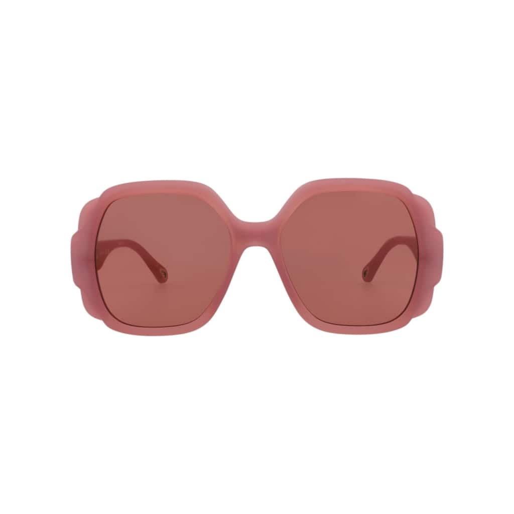 Chloé Round-Frame Recycled Injection Sunglasses