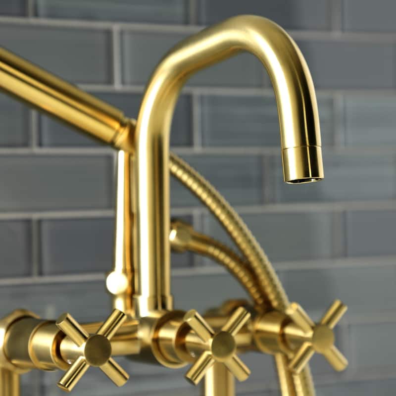 Concord Deck Mount Clawfoot Tub Faucet