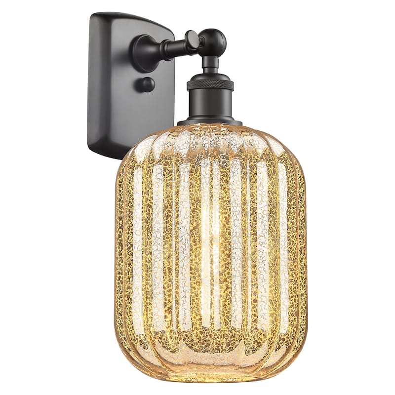 Innovations Lighting 516-1W-13-7 Preston Sconce Preston 13" Tall Wall - Oil Rubbed Bronze / Mercury