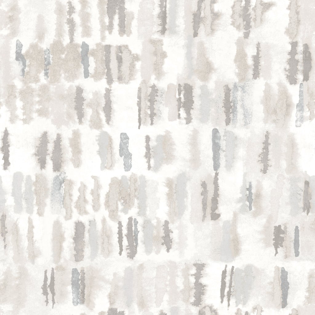 Tamara Day Neutral Watercolor Fountain Peel and Stick Wallpaper Neutral By Roommates