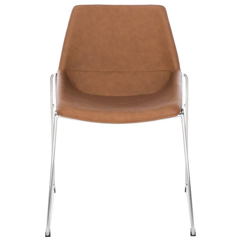 SAFAVIEH Oliva Mid Century Dining Chair (Set of 2) - 25" x 24" x 33.3" - 25" x 24" x 33.3" - 25Wx24Dx33H