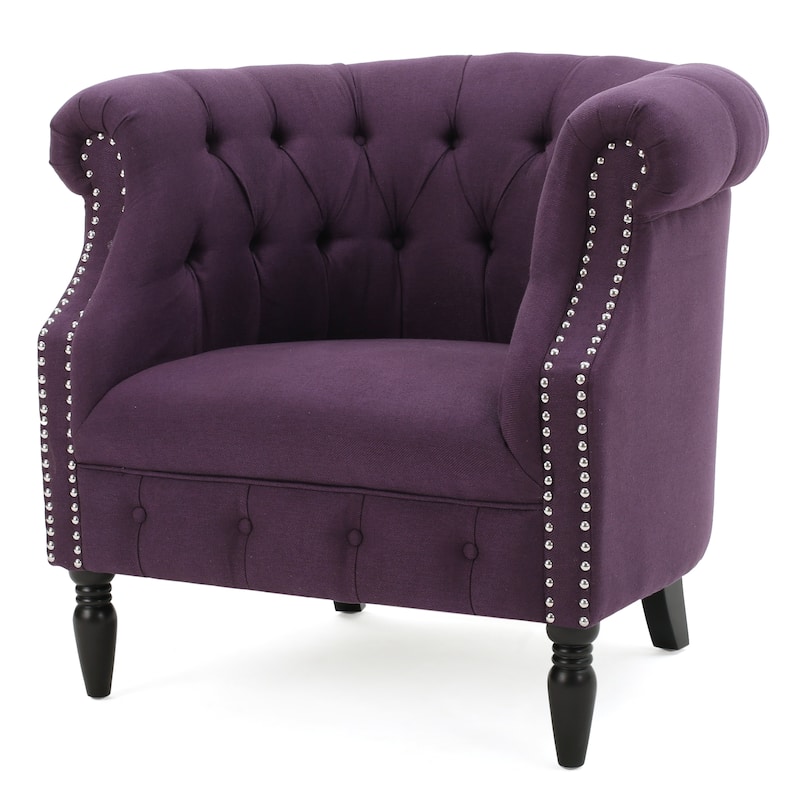 Christopher Knight Home - Akira Tufted Fabric Club Chair