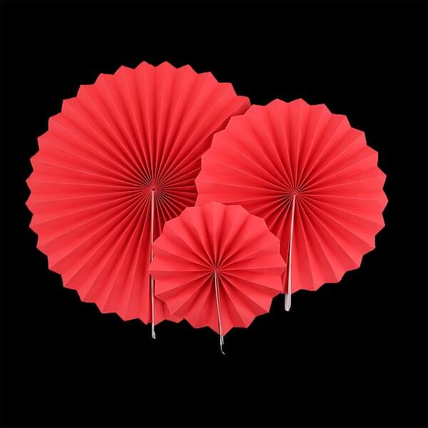 Shop Paper Round Wall Door Hanging Diy Christmas Festival Party
