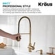preview thumbnail 104 of 148, Kraus Britt Commercial 3-Function 1-Handle Pulldown Kitchen Faucet