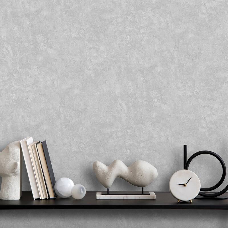 Veer Decor Faux Waxed Texture Wallpaper