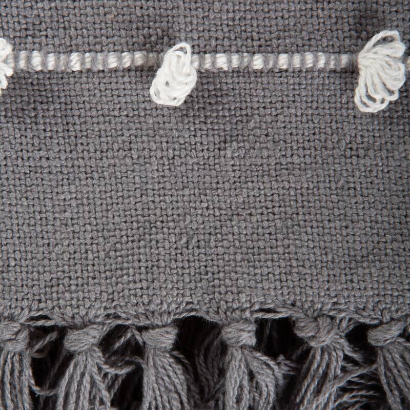 DII Woven Loop Throw