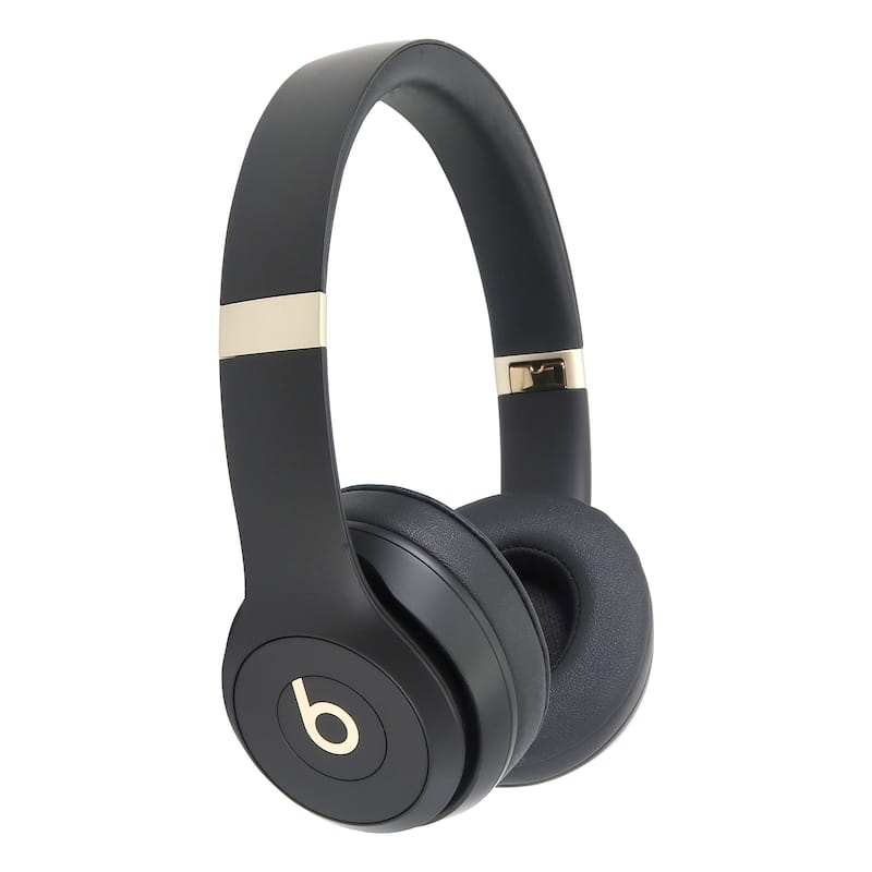 Beats by Dr. Dre Beats Solo 4 Wireless On-Ear Headphones (Black & Gold) - Black & Gold
