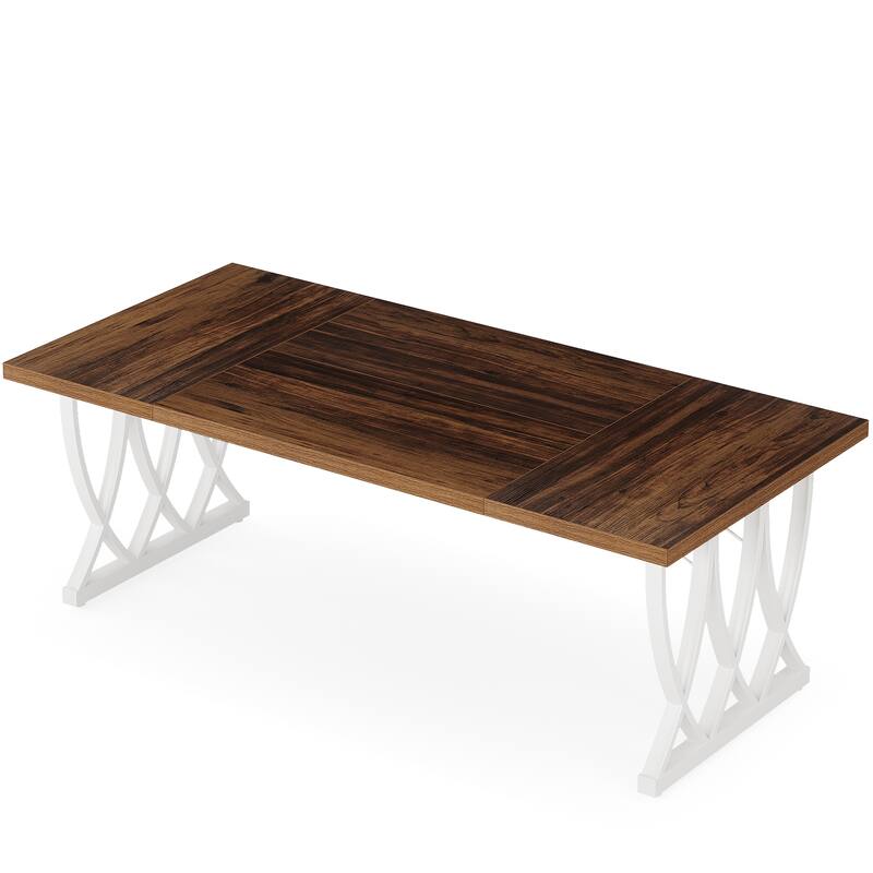 71'' Executive Computer Desk Writing Table for Home Office