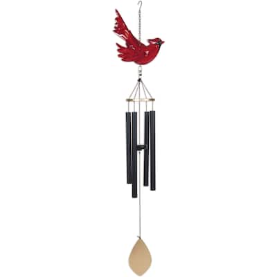Winter Cardinal Wind chime