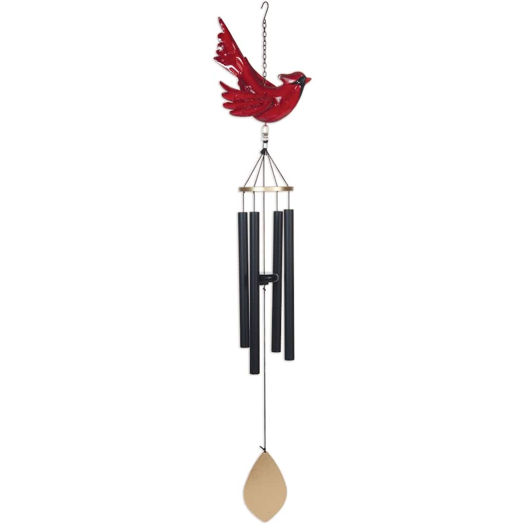 Winter Cardinal Wind chime