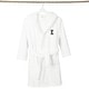 preview thumbnail 98 of 105, Sweet Kids 100% Polyester SUPER PLUSH Double Brushed Hooded Bathrobe with Black Bookman Monogram