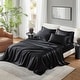 preview thumbnail 2 of 15, Madison Park Essentials Satin Luxury 6 PC Sheet Set