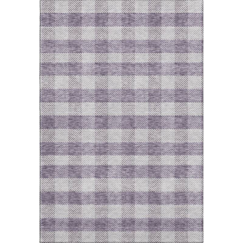 Premium Washable Super Soft Plaid Mayfield Rug