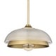 preview thumbnail 1 of 3, Golden Lighting 0309-M1L RPG Crawford 12" Wide Pendant Brushed Champagne Bronze