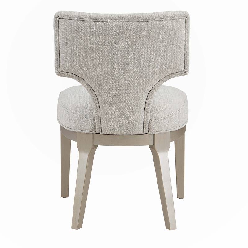 Ivory and Champagne Side Chair (Set of 2)